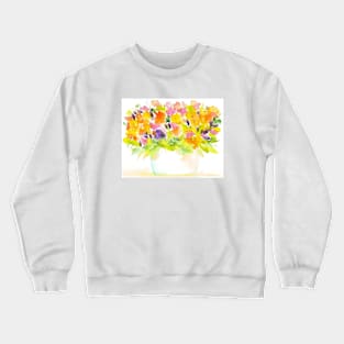 Flower Arrangment Crewneck Sweatshirt